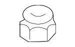 91011301400102 - Suspension: Bumper Nut for Mercedes-Benz Image