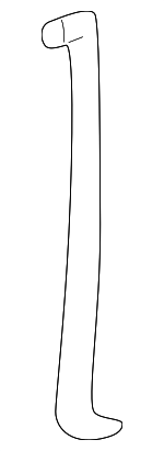 4780379AB - Body: Control Rod for Chrysler: 300M, Concorde, LHS Image