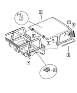 55176190 - : Wiring Protector Cover for Mopar Image