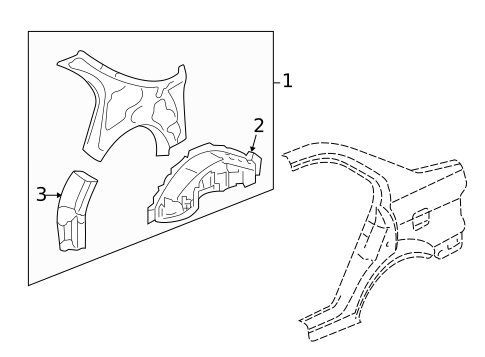 Inner Structure for 2005 Honda Civic #3