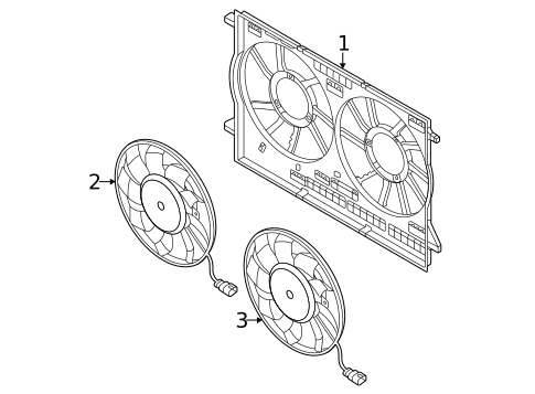 Cooling Fan for 2022 Audi SQ7 #0