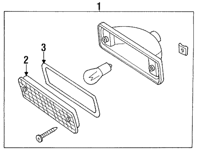 B613061A00 - : Signal Lamp Assembly for Nissan Image