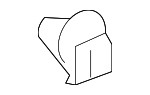 72431TVAA01 - Body: Rear Applique Retainer for Honda Image