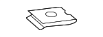 39948145 - Body: Fender Liner Lock Nut for MB Vans Image