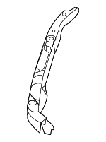 F2512ZX0MA - Body: Radiator Support Bracket for Nissan: Altima Image