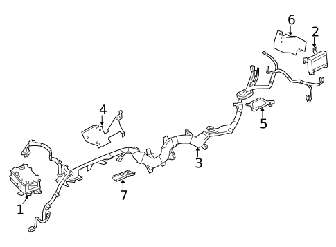 Electrical Components for 2018 INFINITI Q50 #1