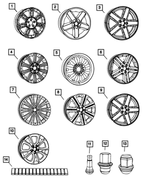 5154061AA - Wheels: Wheel Weight for Mopar Image