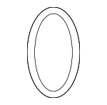 1431476064 - Body: Brake Master Cylinder O-Ring for Mercedes-Benz: Metris, Sprinter 1500, Sprinter 2500, Sprinter 3500, Sprinter 3500XD, Sprinter 4500 Image