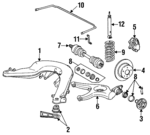 1233508400 - : Axle Shaft for Mercedes-Benz Image