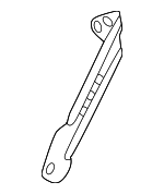F31615EFAA - Body: Guide Bracket for Nissan: Versa Image image