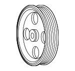 7B0145255A - : Power Steering Pulley for Volkswagen: Routan Image