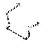 7B0422093D - Steering: Power Steering Cooler Tube for Volkswagen: Routan Image