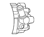 7B0422154A - : Power Steering Pump for Volkswagen: Routan Image