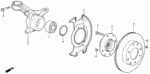 938920501208 - Chassis: SCREW-WASHER (5X12) for Acura Image