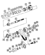 4338909 - Transfer Case Model 247 [DHF]: Ring for Mopar Image