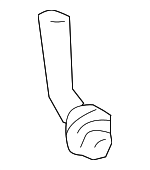 6366960020 - Body: Drain Hose Grommet for Lexus: GX470 Image