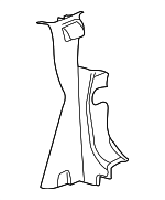 15211986 - Body: Lock Pillar Trim for GM Image