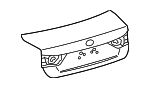 6440130C72 - : Trunk Lid for Lexus: GS F, GS Turbo, GS200t, GS300, GS350, GS450h Image