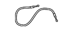 6460730220 - Body: Lock Cable for Lexus: GS F, GS Turbo, GS200t, GS300, GS350, GS450h Image