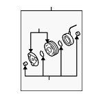 MR568463 - : Clutch &amp; Pulley for Mitsubishi Image