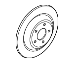 BRRF2026 - Brakes: Motorcraftâ„¢ Rotor for Ford Image