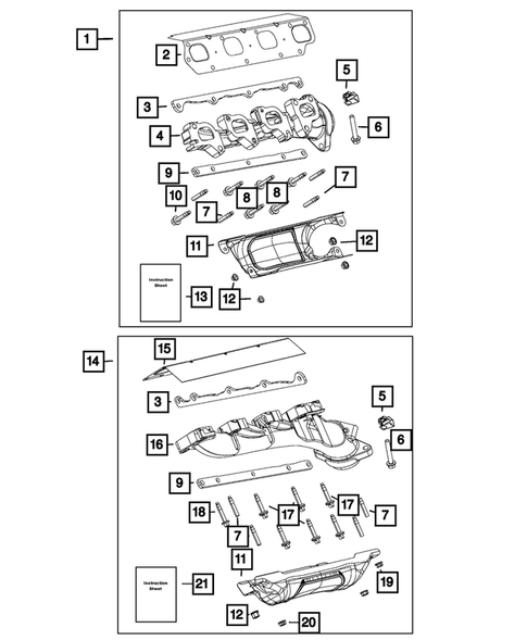 Manifolds and Vacuum Fittings for 2022 Jeep Wagoneer #0