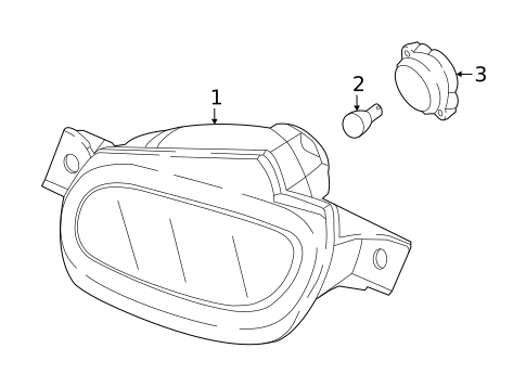 Signal Lamps for 2019 Smart EQ fortwo #0