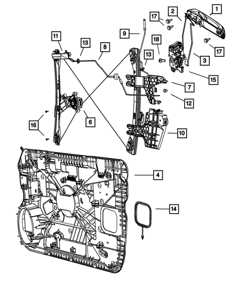 Front Door for 2011 Ram 2500 #0