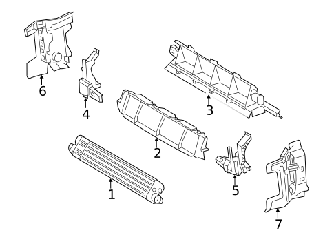 Engine Oil Cooler for 2017 Mercedes-Benz SLC 43 AMG&reg; #0