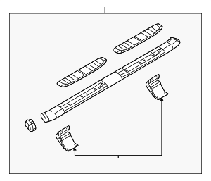 7L3Z16451FA - Unclassified: Running Board for Lincoln: Mark LT Image