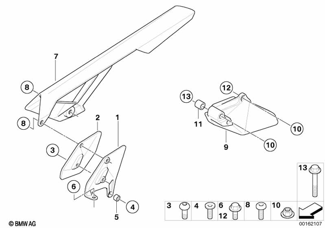 27727696722 - : Bracket for BMW-Motorrad Image