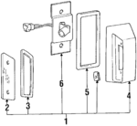 MB283504 - Electrical: Lamp Assembly for Mitsubishi: Cordia Image