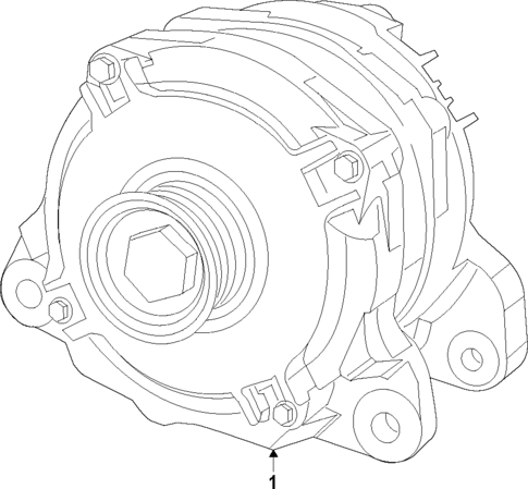 Alternator for 2021 Ram 2500 #0