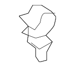 8R0877244 - Body: Drain Hose Clip for Audi: A5 Quattro, A7 Quattro, A8 Quattro, Q3, Q3 Quattro, Q7, RS5, RS7, S5, S7, S8 Image