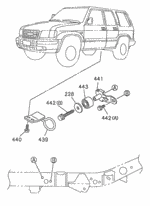 9091647140 - Chassis: WASHER (14X36) for Acura Image