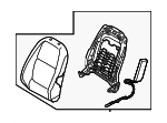 88300H9010SKA - : Seat Back Assembly for Kia: Rio Image