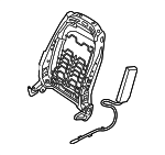 88310H9020 - Body: Seat Back Frame for Kia: Rio Image