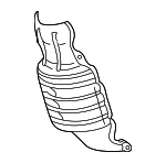 18121R70A00 - : Exhaust Heat Shield for Acura Image