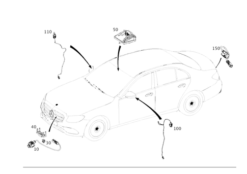 Camera for 2018 Mercedes-Benz E300 #0