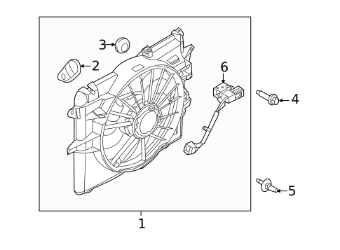 Cooling Fan for 2013 Ford Mustang #0