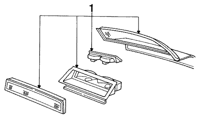 4399628 - Electrical: High Mount Lamp for Mopar Image