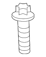 7148846530 - Body: Door Check Bolt for BMW Image
