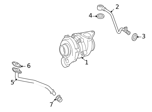 Turbocharger, Supercharger & Ram Air for 2004 Dodge Sprinter 3500 #0