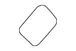 DBP6549 - Body: Windshield Plug for Land-Rover Image image
