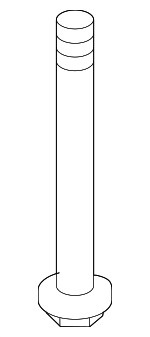 90177SDAA00 - Suspension: Rear Support Bolt for Honda: Accord, Accord Crosstour, Crosstour Image