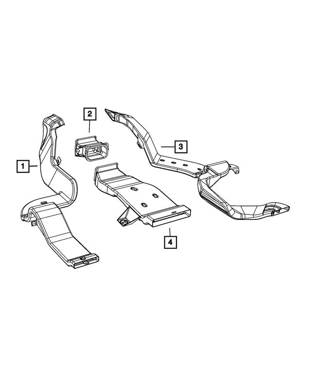 « 68148788AA – Air Conditioners and Heaters : Plancher Carpette pour Mopar Image »