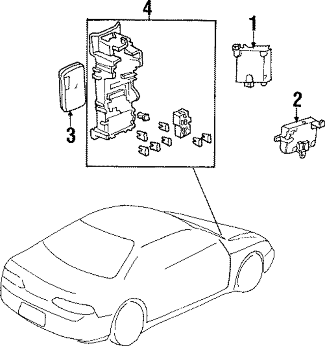 28100P5MA11 - Electrical: Control Module for Honda Image