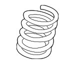 97033353115504 - Suspension: Coil Spring for Porsche: Panamera Image