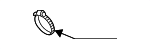 N10619901 - Cooling System: Front Hose Clamp for Audi Image