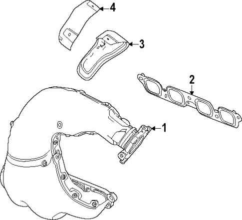 Exhaust Manifold for 2025 Chevrolet Corvette #0